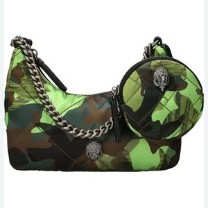 Kurt Geiger London Recycled Small Multi Quilted Crossbody Bag w/Callouts